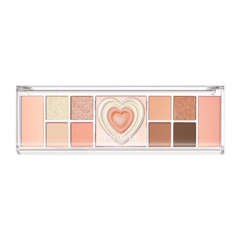 Peripera ALL TAKE MOOD LIKE PALETTE 02 PEACH HEAVEN PERITAGE - Image 1