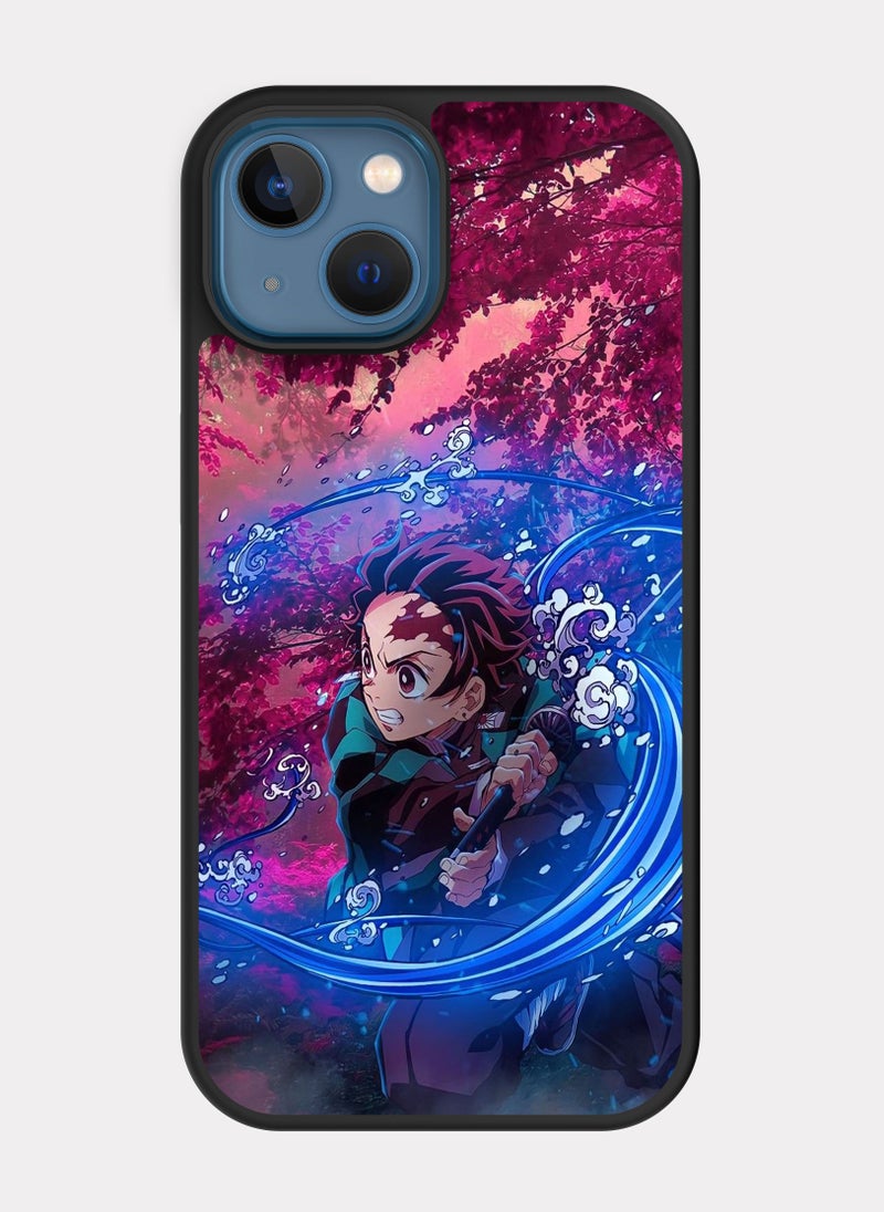 PXLAAT iPhone 13 case cover  Slayer Kimetsu No Tanjiro - Image 1