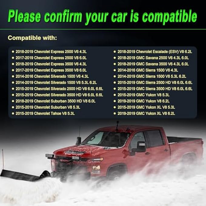 SHICHU Alternator Compatible with 2017-2023 Express Savana 2500 3500 2015-2019 Silverado Sierra 2500 3500 2016-2019 Suburban 4.3L V6 6.0L V8 Replace for 14007 84143542 22747894 23487088 - Image 2