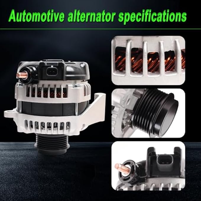 SHICHU Alternator Compatible with 2017-2023 Express Savana 2500 3500 2015-2019 Silverado Sierra 2500 3500 2016-2019 Suburban 4.3L V6 6.0L V8 Replace for 14007 84143542 22747894 23487088 - Image 4