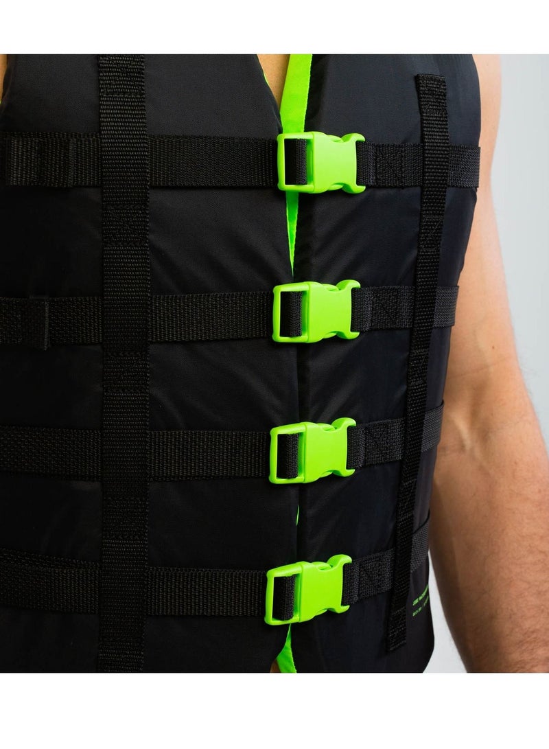JOBE Dual Life Vest Lime Green - Image 3