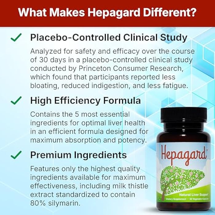 Hepagard - Natural Liver Support Supplement with N-Acetyl Cysteine (NAC) - Non-GMO, Vegan, Gluten-Free - Image 4