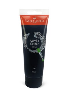 FABER-CASTELL 2-Piece Acrylic paint Tubes Black and White Colours  - Image 2