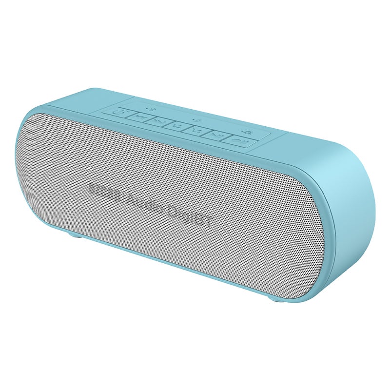 Bt Audio Recorder Blue: 1200mAh Long Endurance - One-Button Recording Bt Speaker for Audio Recording & Music Playback - Image 1