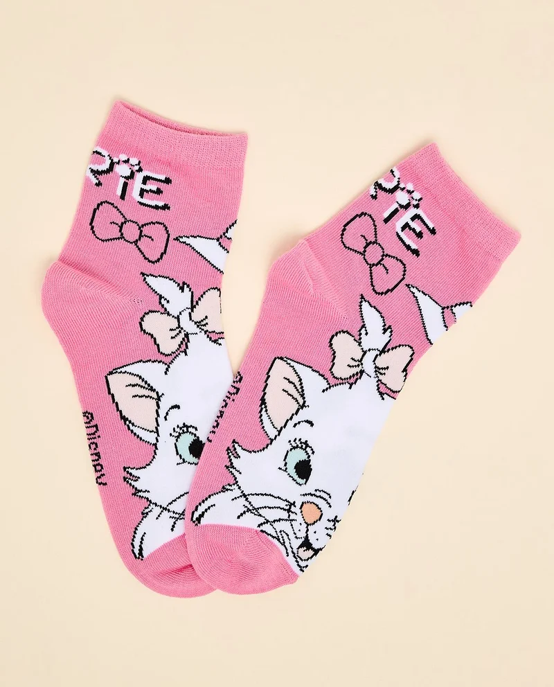 أر أند بي 3 Pack Marie Print Ankle Socks