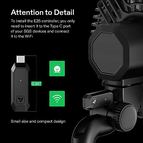 VIVOSUN GrowHub Controller E25 for Grow Tent Cooling Ventilation Lighting, Supports Smart Grow System Devices, Easy to Install & Use, WiFi App Controllable, Expansion Port for E42/E42A - Image 4