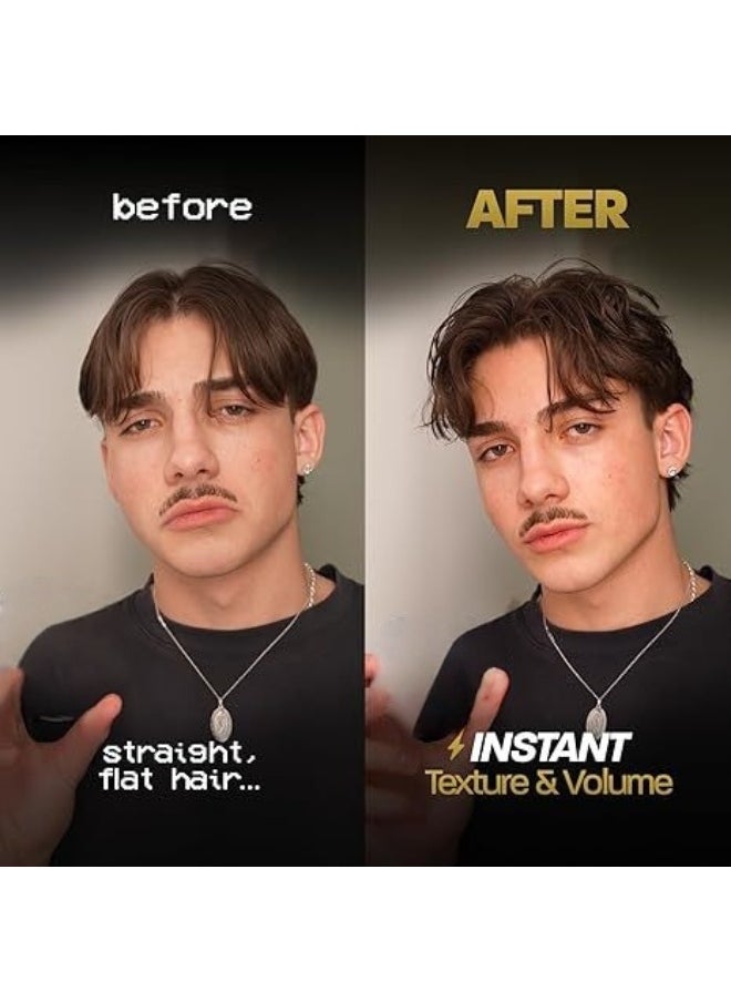 Based Fresh Scented Styling Mud, Medium Gloss, Used For Hair Styling, Matte Effect, Increased Texture 90g - Image 4