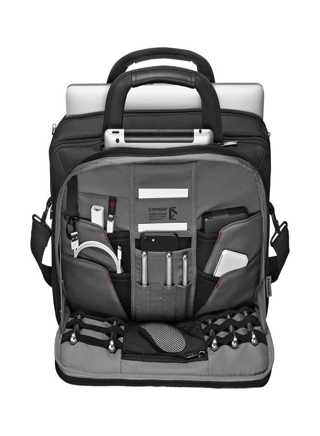 WENGER, BC Pro, 14-16 Inch Laptop Briefcase, 11 Liters Black Swiss Designed-Blend of Style and Function, 612267 - Image 4