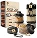 Kiko Formula Container to Go Baby Essentials Stackable Formula Dispenser for Night Feedings Snacks and More 2 Pack by KiKo Black - Image 2