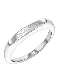 CALVIN KLEIN CALVIN KLEIN JEWELRY FACETED BAR FAMILY WOMENS RING - 35000187C 