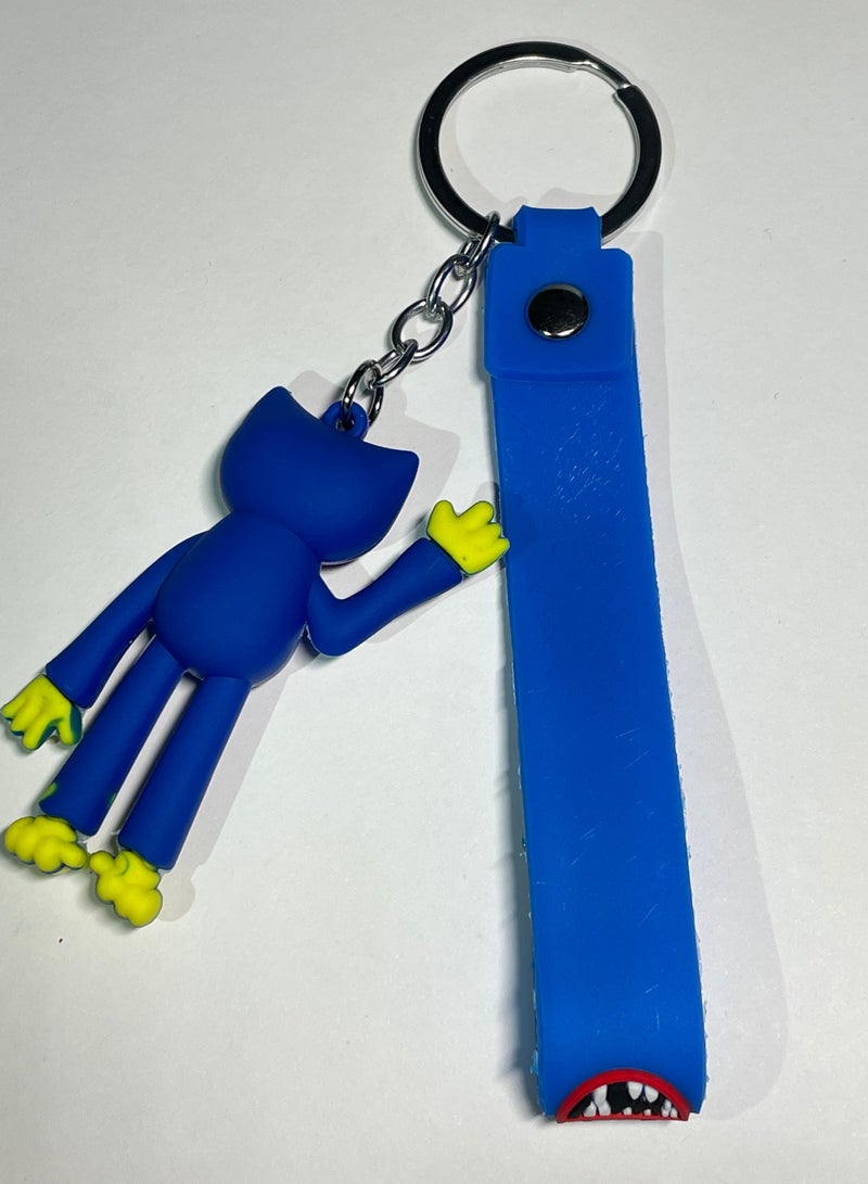 Generic Distinguished cartoon keychain cute accessory Haki Waki character keychain with ribbon that fits in the car wallet and bag nice creative gift - Image 3
