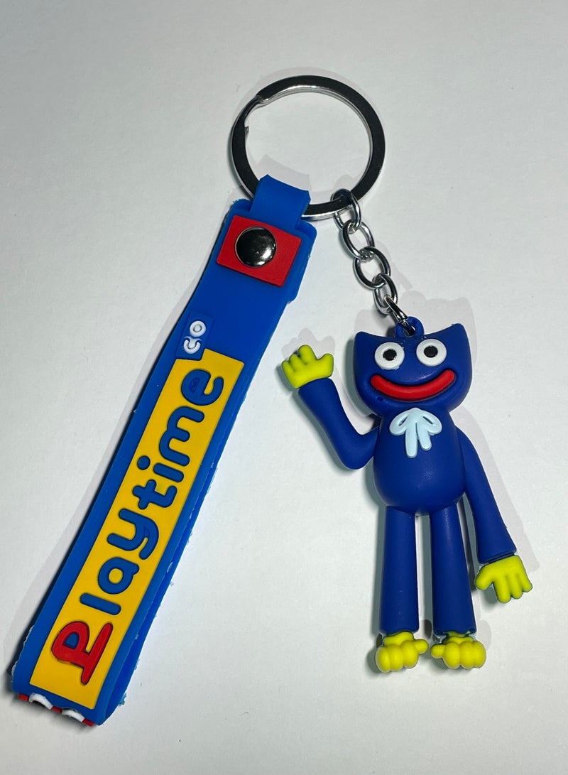 Generic Distinguished cartoon keychain cute accessory Haki Waki character keychain with ribbon that fits in the car wallet and bag nice creative gift - Image 1