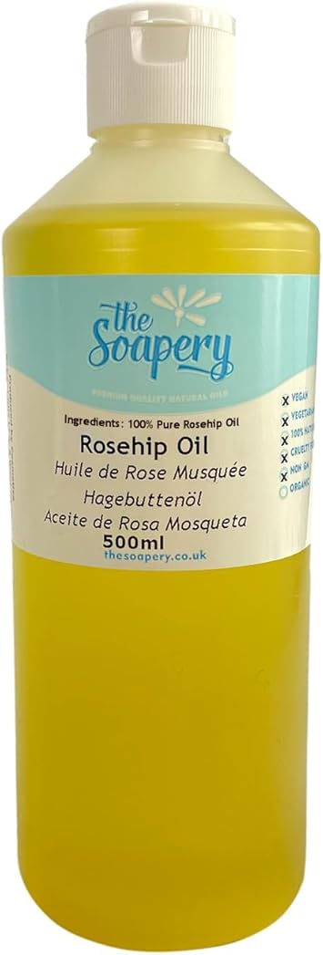 TheSoapery Rosehip Oil 500ml 100 Pure Refined - Image 2