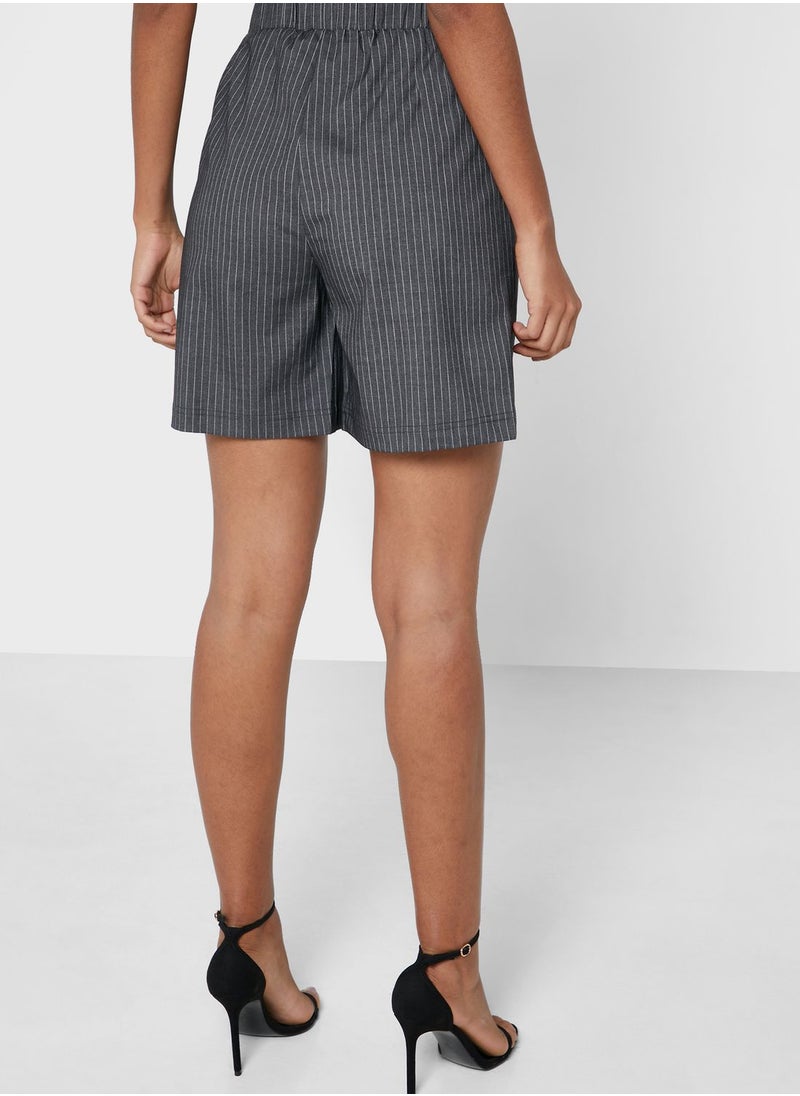 4th & Reckless - Striped Shorts - Image 1