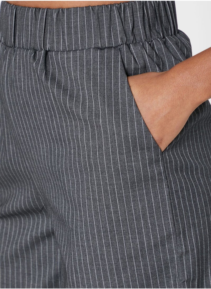 4th & Reckless - Striped Shorts - Image 1