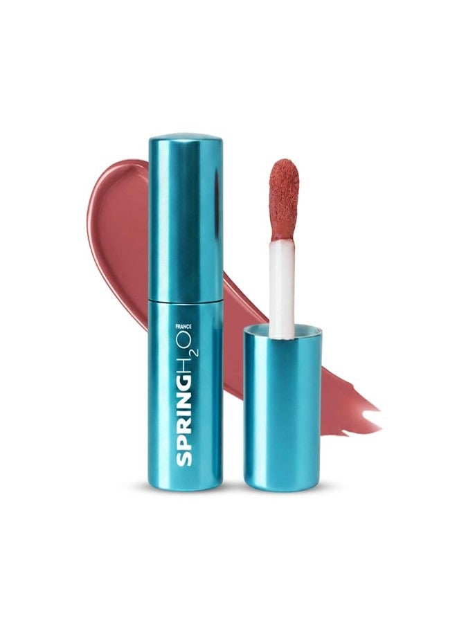 SPRING H2O Velvet Hold Matte Liquid Lipstick, Long Lasting, Waterproof, Smudgeproof, All Day Wear Lipstick (Terra Nova 02, 5 ML) - Image 1