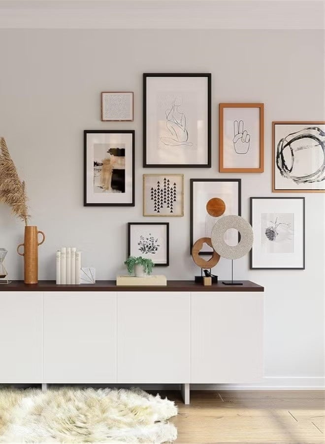 Picture Hanging Strips Heavy Duty, 24Pairs Sticky Picture Hangers for Walls,Hanging Pictures Without Nail No Damage Wall Hangers Without Nails for Indoor Hooks Caddies, White - Image 4