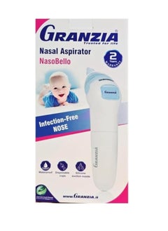 Granzia Granzia NasoBello Baby Electric Nasal Aspirator – Baby Electric Nasal Cleaner with Silicone Nozzle, Waterproof & Easy to Clean, Includes Disposable Cups | Safe & Gentle Relief from Nasal Congestion  - Image 1
