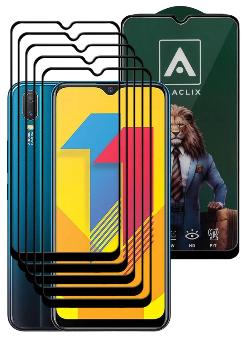 ACLIX 5 Pieces Antistatic ESD Dustproof Premium Quality High Definition Tempered Glass Screen Protector Designed For vivo Y11 (2019) - Image 1