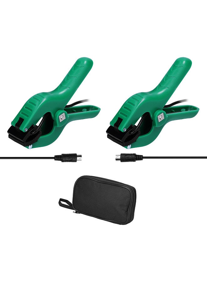 Handheld Sensors Clips Tools Inspection Temperature Refrigeration Air Conditioner Meter Accessory Clipping Clips with Storage Bag  - Image 1