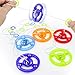 PROLOSO Rope Flywheel Spinner Light up Spinning Gyro Glow in The Dark Party Favors Kids Prize 20 Packs - Image 2