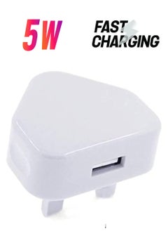 ELTRAZONE 5V 1A USB Charger Cable and Plug Compatible for Apple iPhone 5S/6/6S/6 Plus/6S Plus/7/7 Plus/8/8 Plus/XS/X/XS Max/11/XR/iPod Touch 5G Power Cord  - Image 1