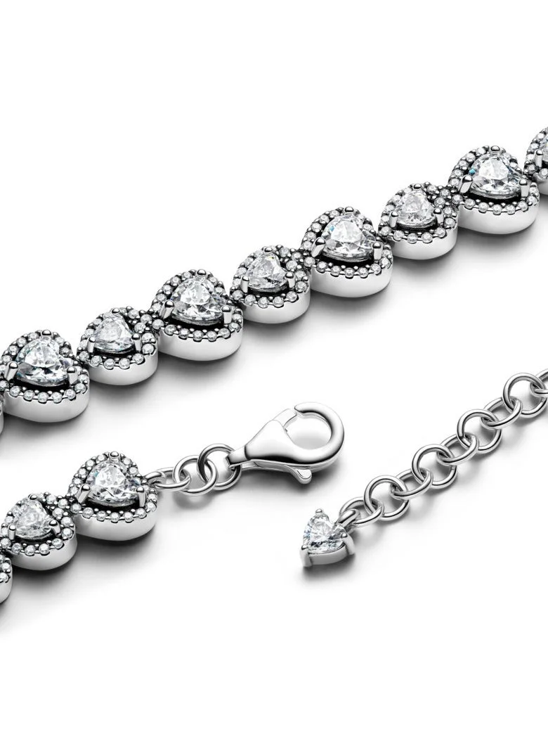باندورا Halo Hearts Bracelet
