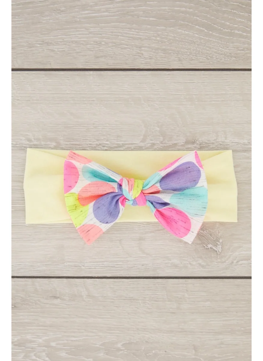 Babygiz Multi Color Handmade Soft Bow Tied Natural Cotton Combed Cotton Baby Kids Girls Bandana Rainbow Series