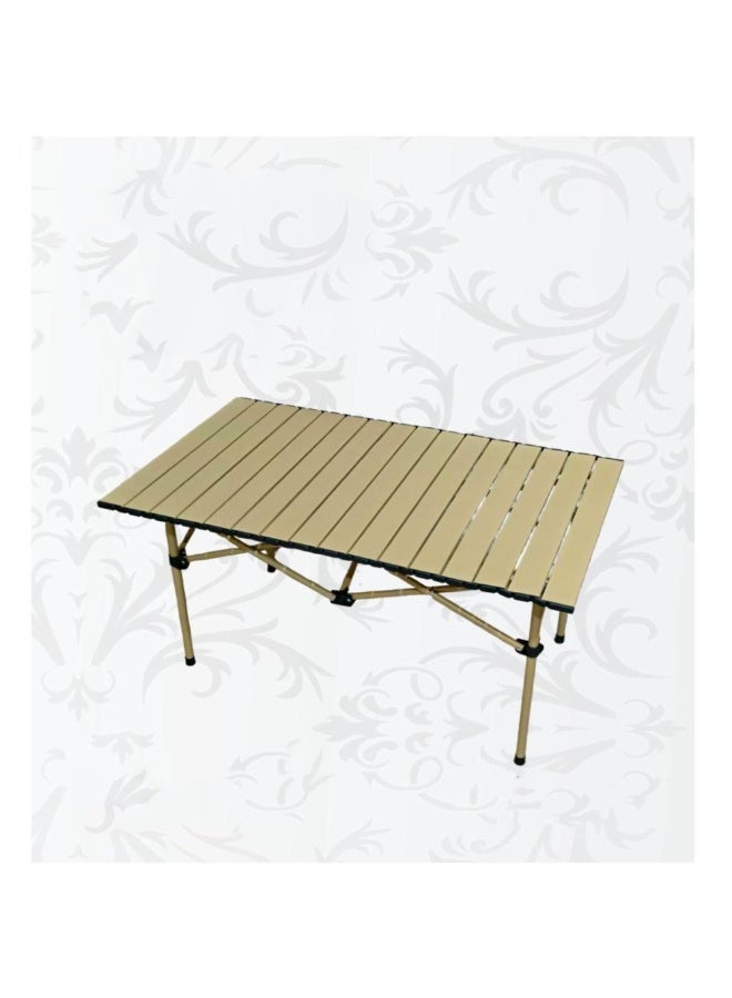 LC Portable Foldable Camping Table 95 × 55 × 50 cm - Image 1