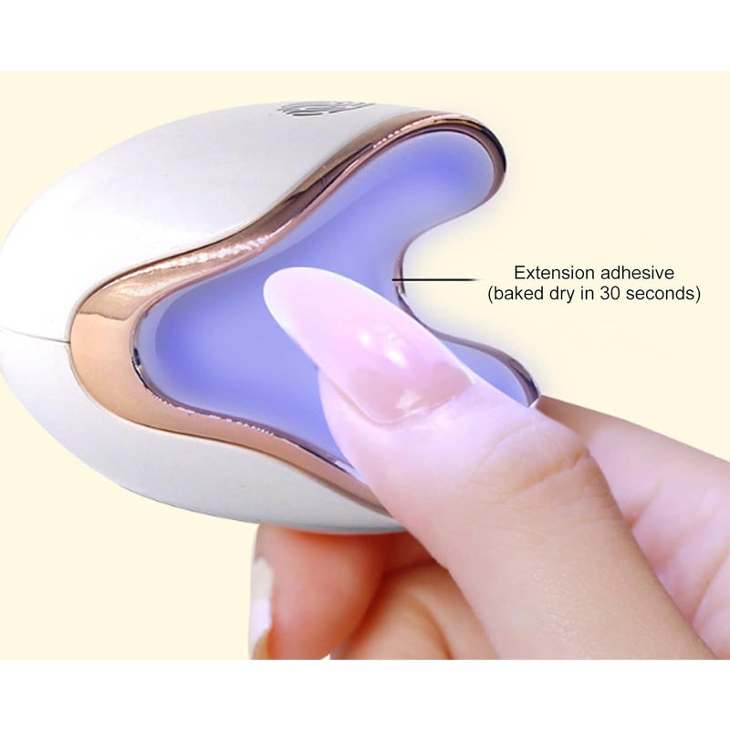 UV Led Nail Lamp Curing Machine 6W Egg Shape Multifunctional Mini Nail Dryers - Image 3