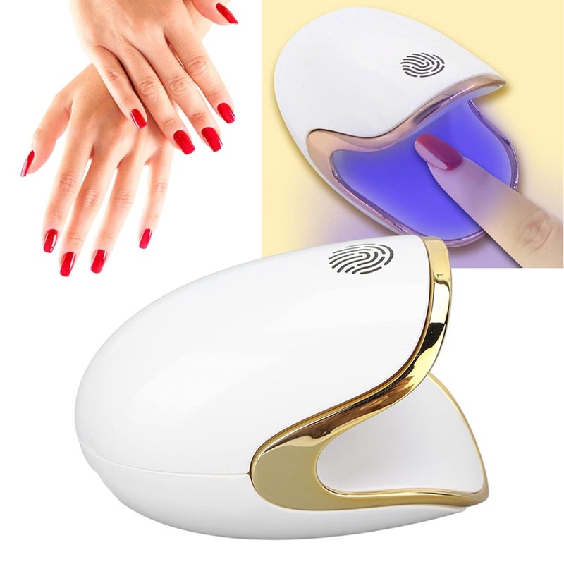 UV Led Nail Lamp Curing Machine 6W Egg Shape Multifunctional Mini Nail Dryers - Image 2