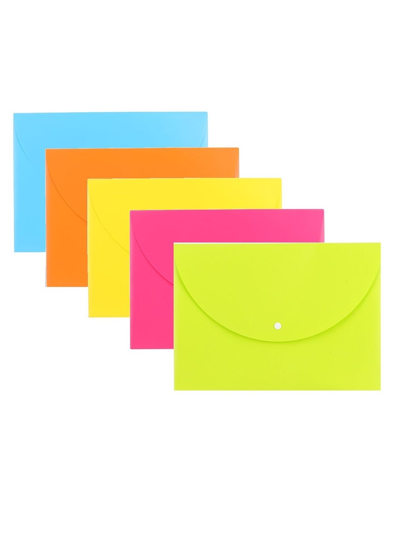 ديلي حقيبة مستندات مقاس A4 مكونة من 10 قطع بألوان متنوعة - Image 2
