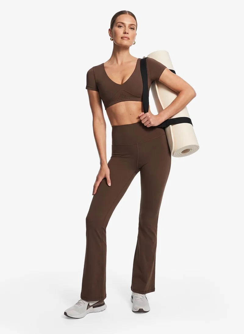 Frwd High Rise Sculpting Flared Leggings