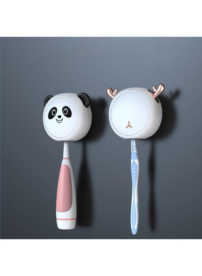 Portable Toothbrush Sterilizer UV Light Wall Mounted Battery Powered Holder - Image 2