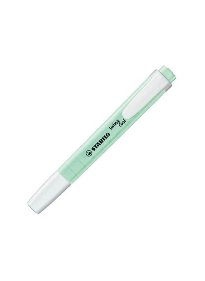STABILO Swing Cool Pastel Hint Highlighter Green  - Image 1