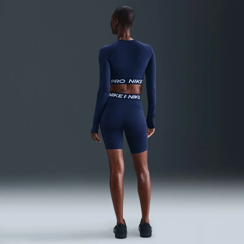 Nike Blue Women's Pro 365 8-Inch Shorts for Women | Best Price UAE