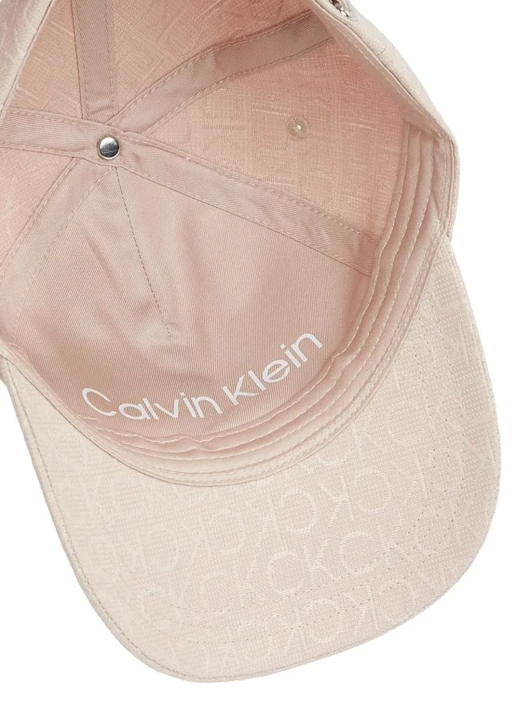 CALVIN KLEIN Monogram Curved Peak Cap