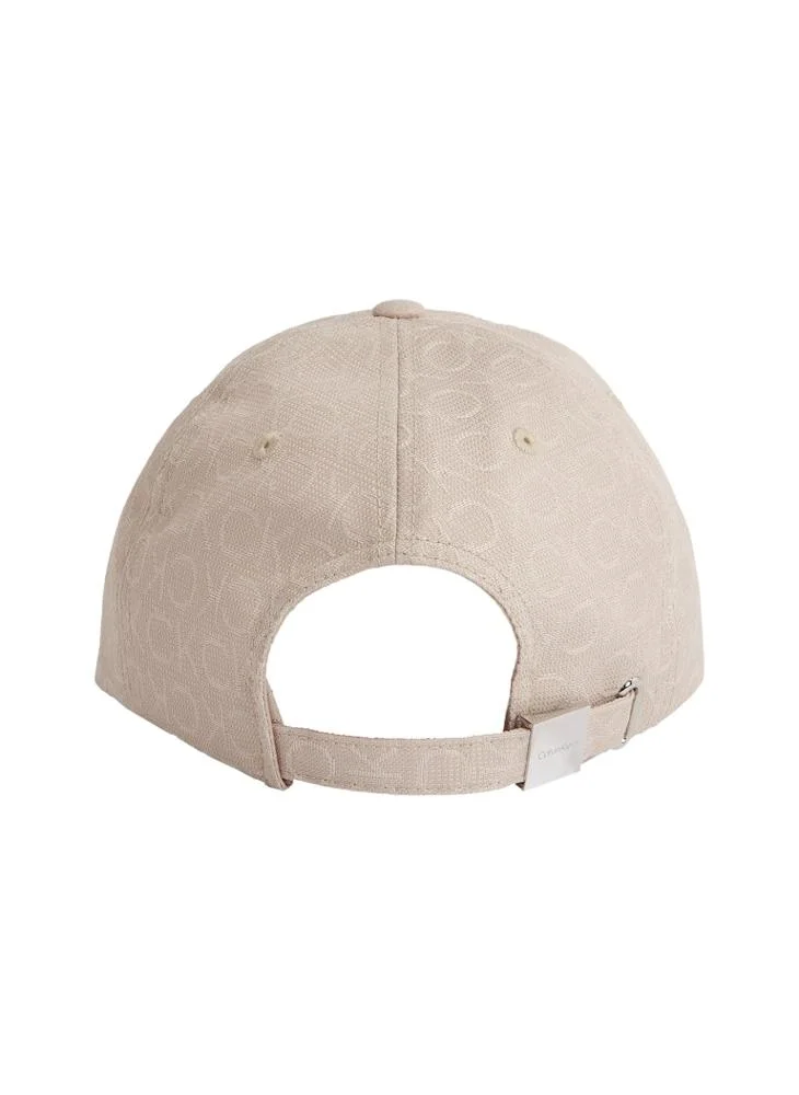 كالفن كلاين Monogram Curved Peak Cap