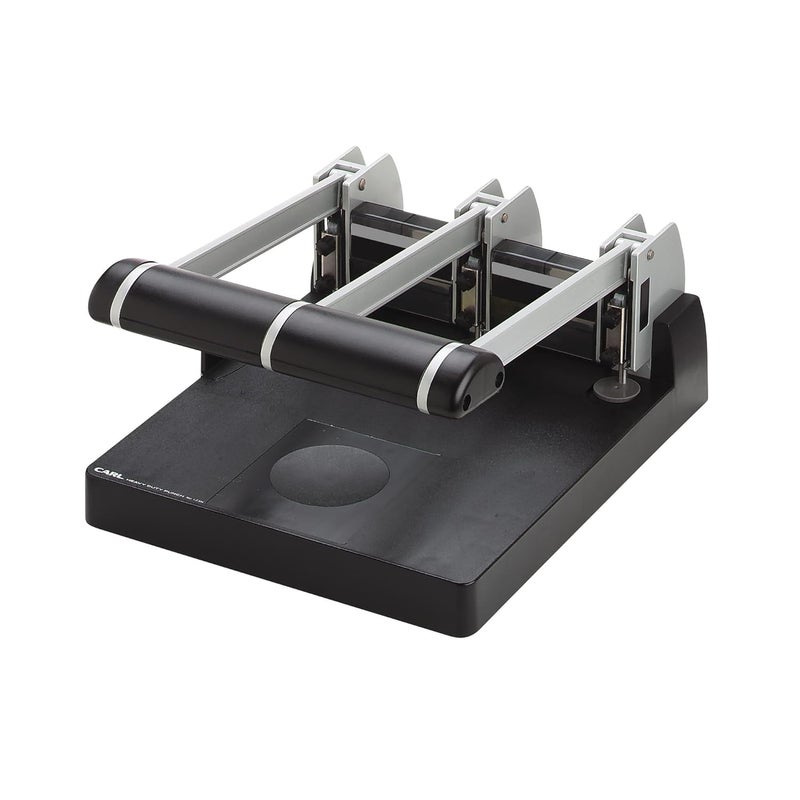 CARL , XHC-150N, Heavy Duty 3-Hole Punch – 150 Sheet Capacity, Precision Alignment, Ergonomic Handle, Jam-Free Steel Construction – Professional Paper Punch for Office, School, or Binder Use. - Image 2
