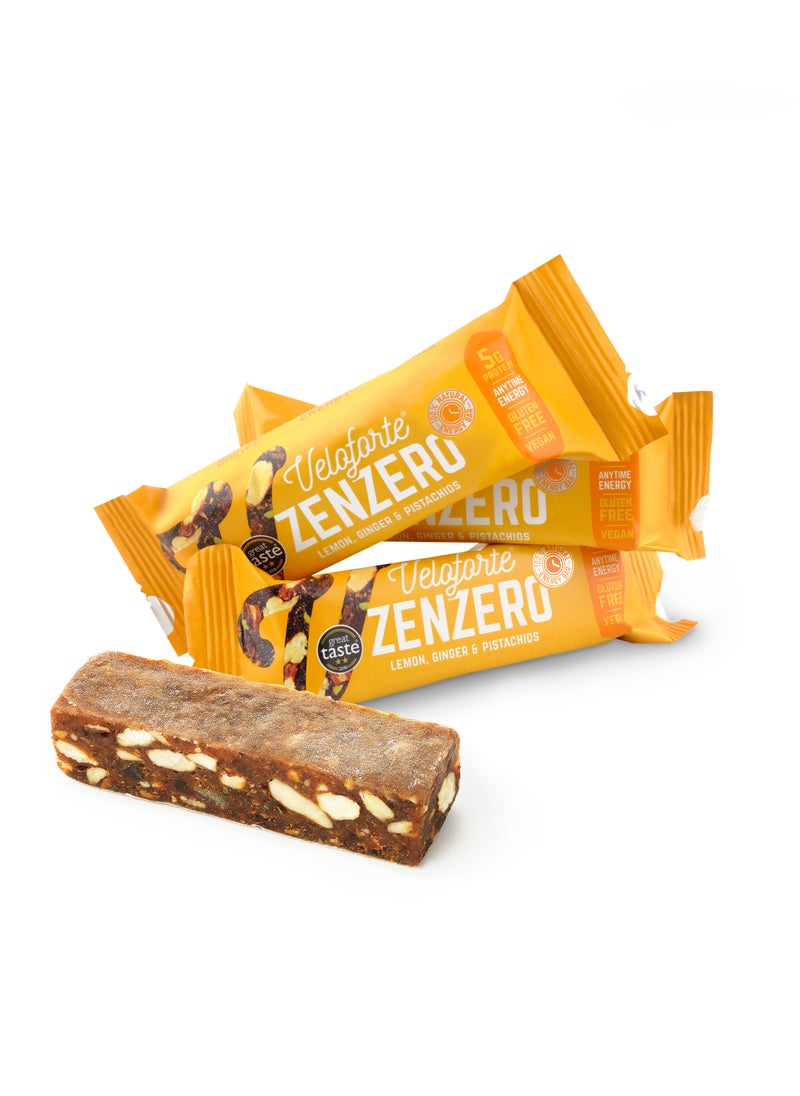 VeloForte Zenzero Energy Bar 9 X 62 gr