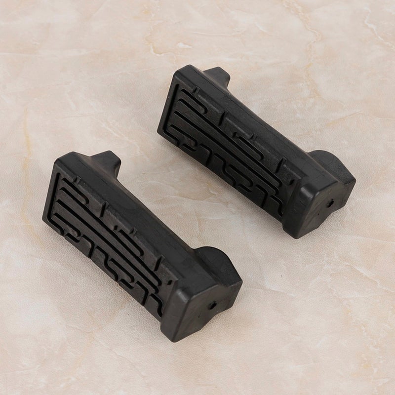 1 Pair Rubber Front Pedal Footrest Foot Pegs Fit for Yamaha YBR 125 - Image 1