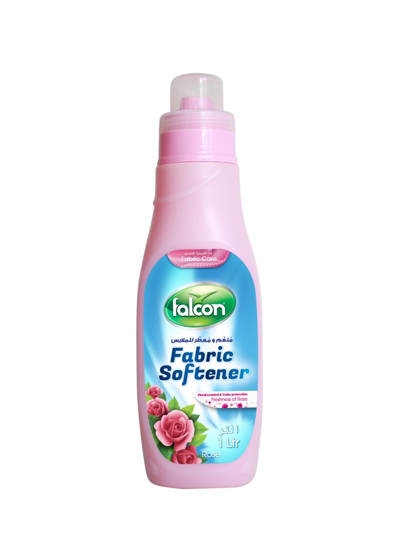 Falcon Fabric Softener Floral Scented & Color Protection Freshness Of Rose Fragrance 1 L - Image 1