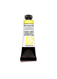 Daniel Smith Daniel Smith Extra Fine Watercolor 15ml Paint Tube, Nickel Titanate Yellow  - Image 1
