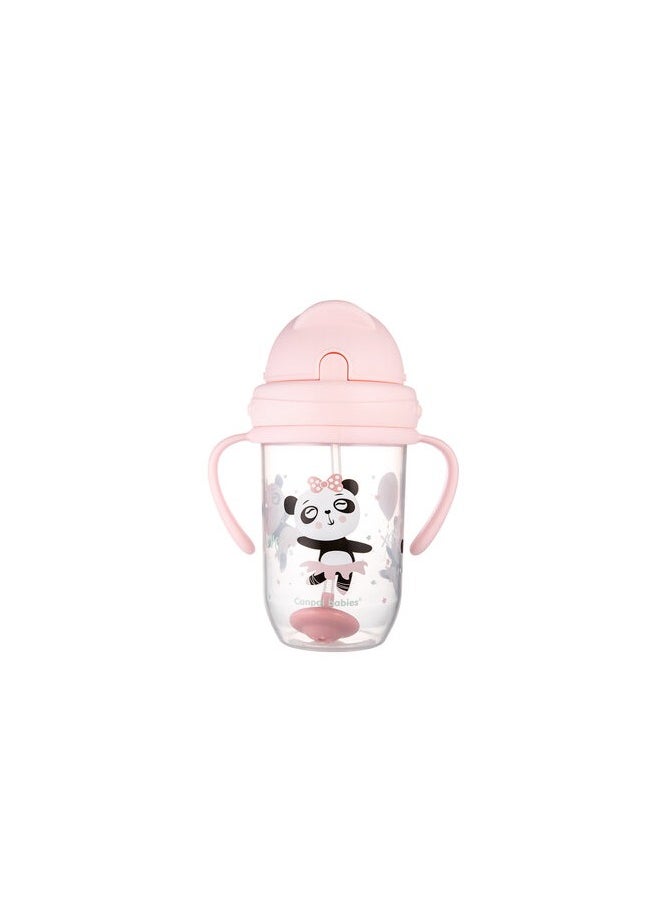 Canpol babies - Canpol babies non-spill cup with weighted straw 270ml - Banda - Image 1