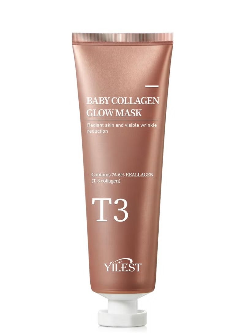 YILEST PESTLE + ROAD Baby Collagen Glow Mask|70ml - Image 1
