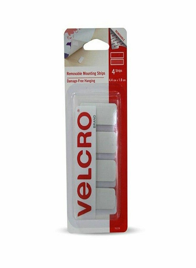 VELCRO Brand - Removable Mounting Strips - 4 ct