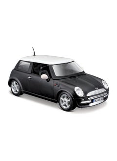 Maisto Maisto Mini Cooper Diecast Model Car (1:24, Matte Black)  - Image 1