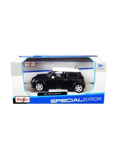 Maisto Maisto Mini Cooper Diecast Model Car (1:24, Matte Black)  - Image 2