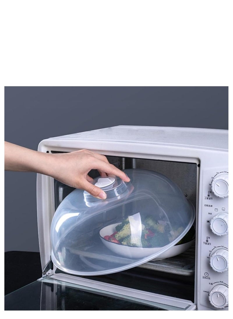 Generic 29cm Microwave Plate Cover, Food Splatter Cover, Food Cover Clear  - Image 1