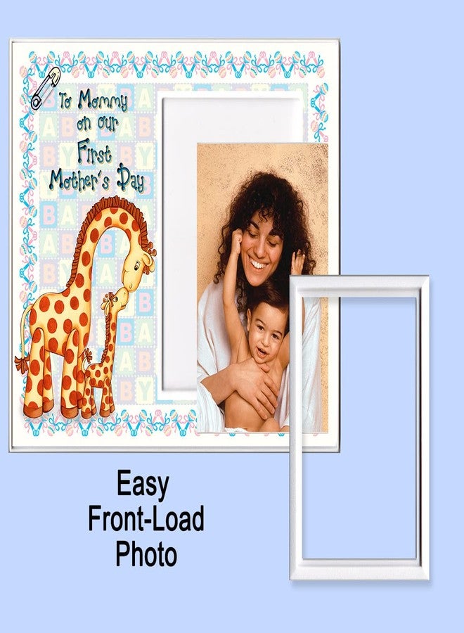 Expressly Yours! Photo Expressions "To Mommy on Our First Mothers Day", A Gift from Baby for the New Mom - Celebrate with this Picture Frame, Holds 3.5” x 5” Photo - Boy or Girl Nursery Decor | Baby Giraffe Theme - Image 5